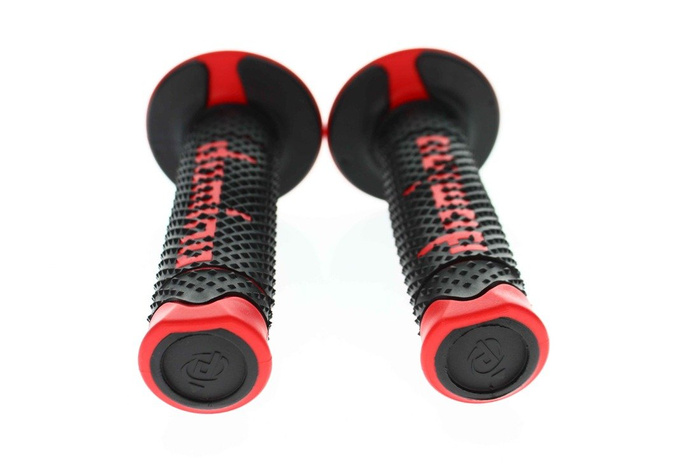 RAUSVERKAUF Griffe Domino schwarz – rot Motocross Enduro SM Honda CRF CR XR Made in Italy
