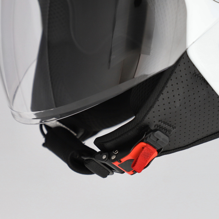 Kask Jet Brezza homologacja 22-06 ECE/ONU Skuter Trial