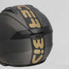 Acerbis Kask Jet Levante Ciemny szary Skuter Trial