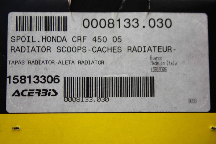 Honda Kühlerspoiler CRF 2005-2008
