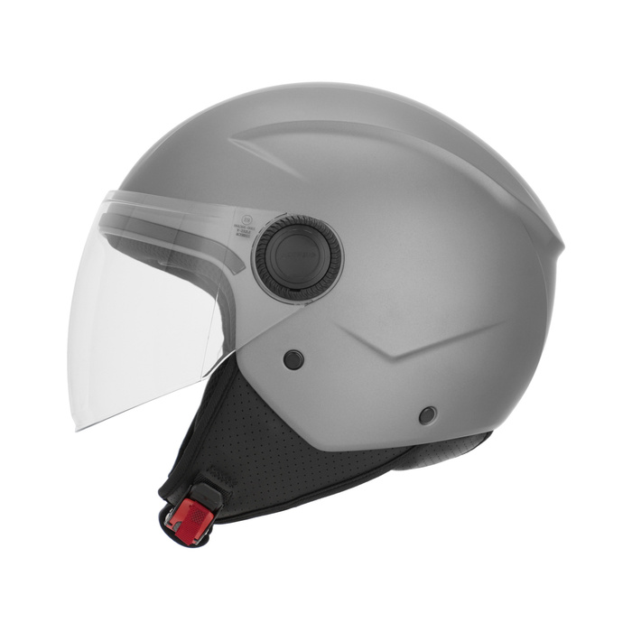 Acerbis Kask Jet Brezza Ciemny szary Skuter Trial