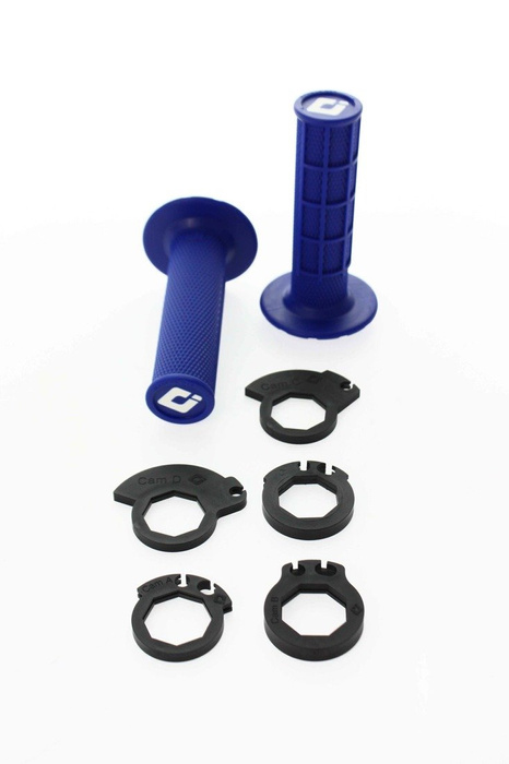 ODI Griffe HALF-WAFFLE V2 Lock-On Grip Satz für 2T und 4T Motorrad Enduro / MX
