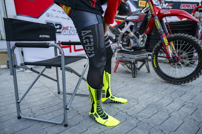 Acerbis Knieschützer K035 Motocross Enduro MTB Paar Schutz Motorrad schwarz