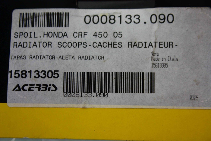 Honda owiewki od baku CRF 05 - 08