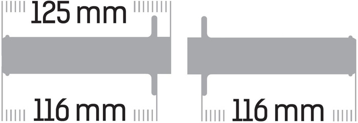 Skręcane manetki Domino D-Lock 