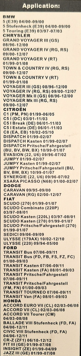 SCT Germany 9563 Scheibenwischer