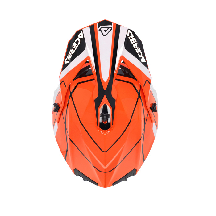 Kask Acerbis LINEAR GRAPHIC homologacja ECE/ONU 22-06 Cross Enduro
