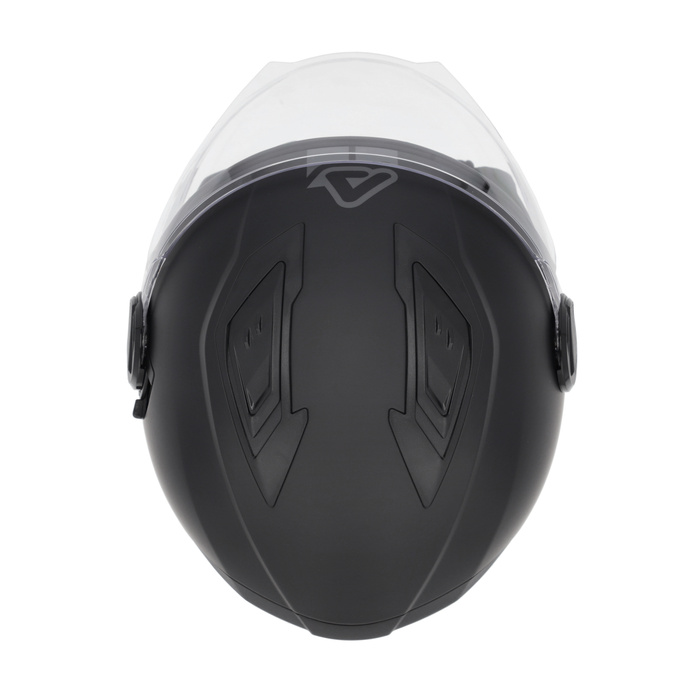 Acerbis Kask Jet Levante Solid Ciemny szary Skuter Trial