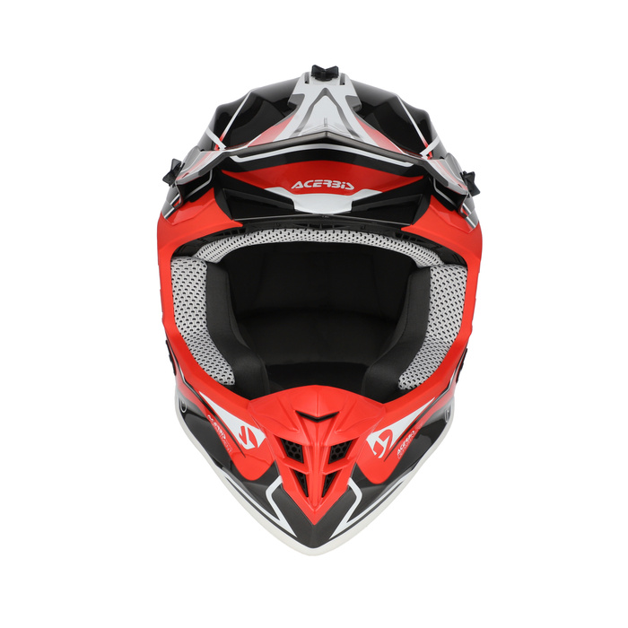 Kask Acerbis LINEAR GRAPHIC homologacja ECE/ONU 22-06 Cross Enduro