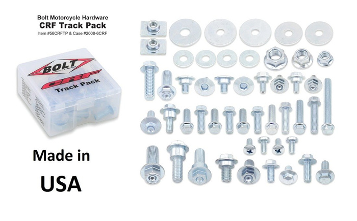 BOLT USA zestaw śrub Track Pack II do Honda CRF