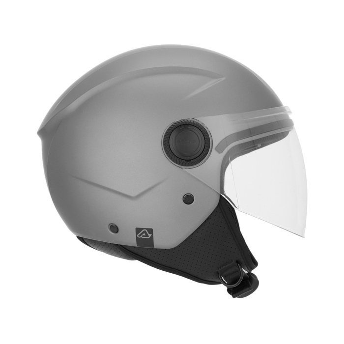 Acerbis Kask Jet Brezza Ciemny szary Skuter Trial