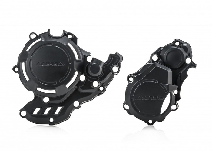 Acerbis Seitliche Motorabdeckungen X-Power passend für KTM EXC 450 SXF EXC / Husqvarna 450 TE FE