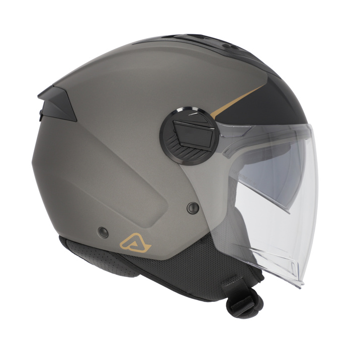Acerbis Kask Jet Levante Ciemny szary Skuter Trial