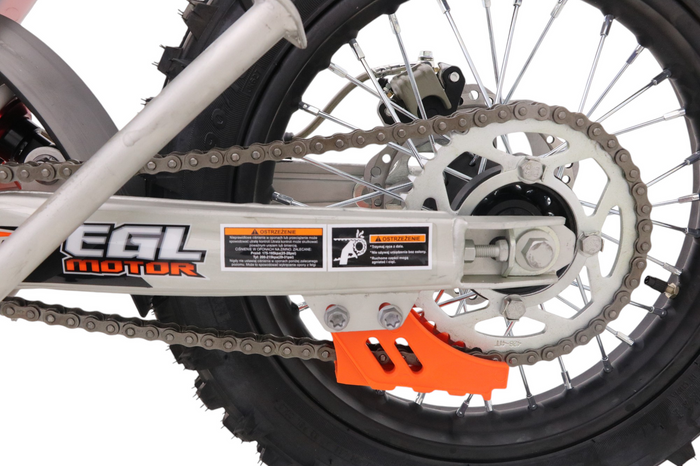 EGL EXP 150 E-Starter-Motorrad, 14/17 Räder