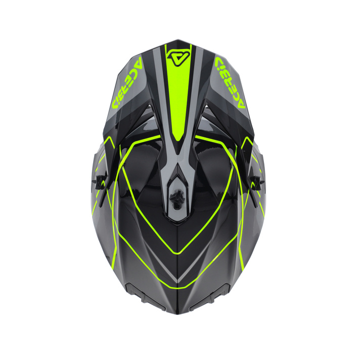 Kask Acerbis LINEAR GRAPHIC homologacja ECE/ONU 22-06 Cross Enduro