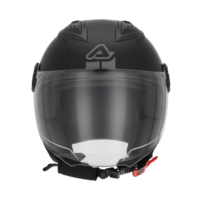 Acerbis Kask Jet Levante Solid Ciemny szary Skuter Trial
