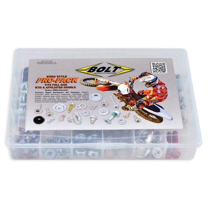BOLT USA zestaw śrub Pro Pack Euro Style pasuje do KTM / Husaberg