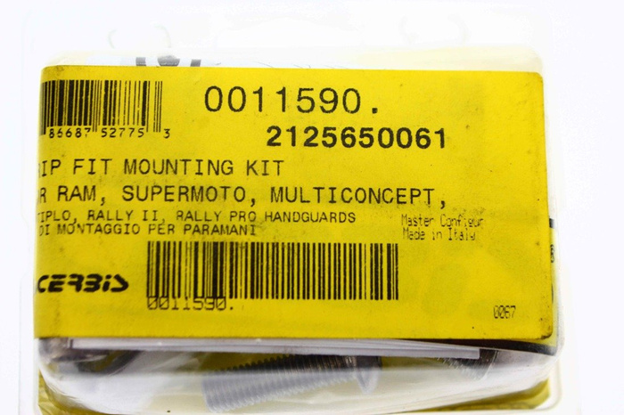 Montagesatz Acerbis Trpi Fit für Handschalen Installation für Gabelbrücke