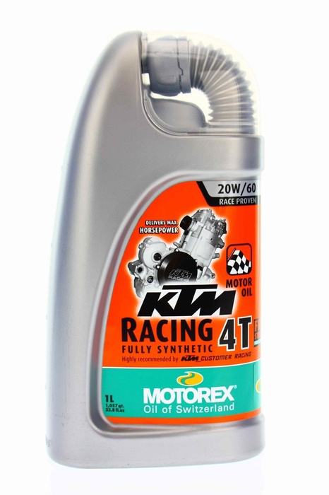 Motorex Racing 4T 20W/60 1L Motoröl Recomended by Renn Hochleistungsöl
