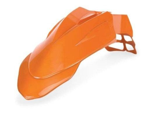 RAUSVERKAUF Universal Acerbis Kotflügel supermoto Made in Italy Orange 