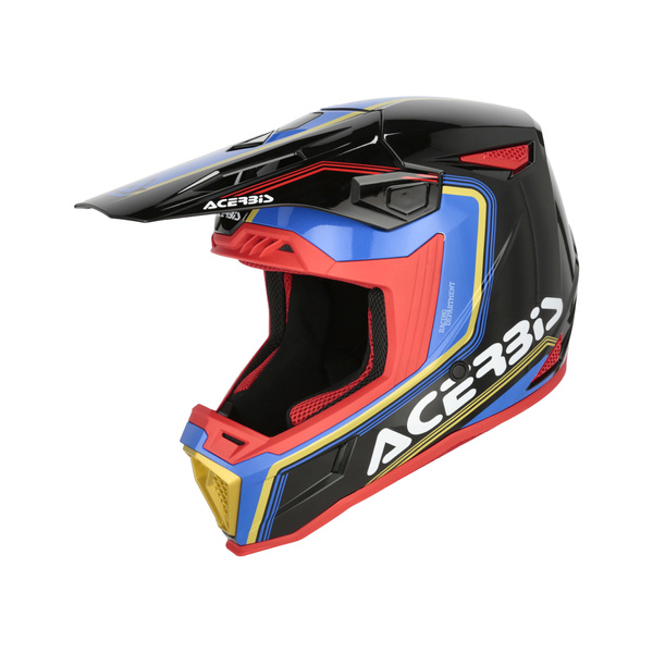 Kask Acerbis WHOOPS GRAPHIC HELMET HOMOLOGACJA ECE/ONU 22 06 Cross Enduro