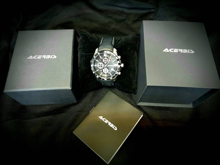 RAUSVERKAUF Acerbis-Uhr HURA. Japanisches Seiko VD57 Chronometerwerk