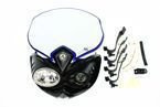 RAUSVERKAUF Acerbis Scheinwefer CYCLOPE Headlamp Motorbike Motorrad Enduro Streetfighter TÜV
