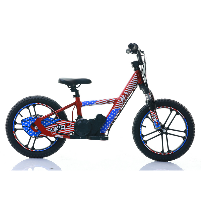NAI e-KID 16 PRO motocykl elektryczny balansowy dla dzieci, koła 16" z E-ABS