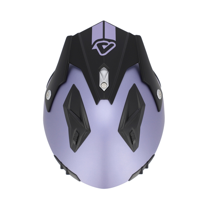 Kask Acerbis Aria 2206 Metaliczny kolor Skuter Trial