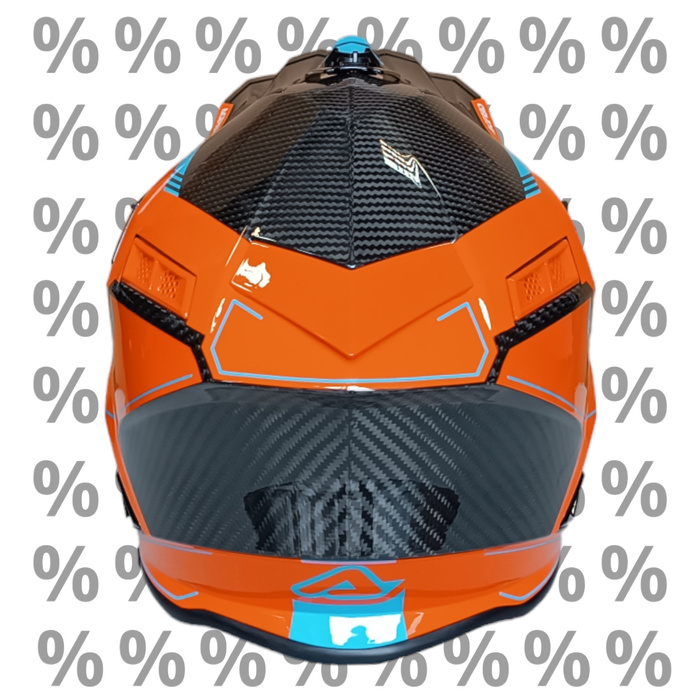 Kask Acerbis Steel Carbon 2206 z małą wadą lakierniczą XXL Cross Enduro