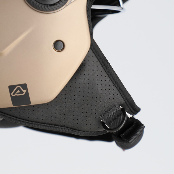Acerbis Kask Jet Brezza Brązowy Skuter Trial