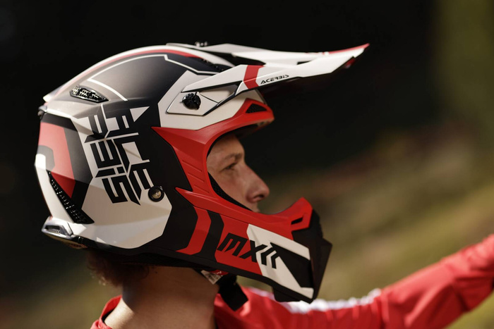 Acerbis Helm X-Track ECE/ONU 22-05 hom. Cross Enduro Motorradhelme Motorrad 