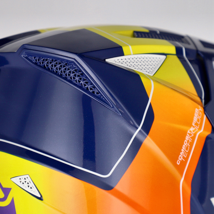 Kask Acerbis T711 HELMET HOMOLOGACJA ECE/ONU 22 06 Cross Enduro