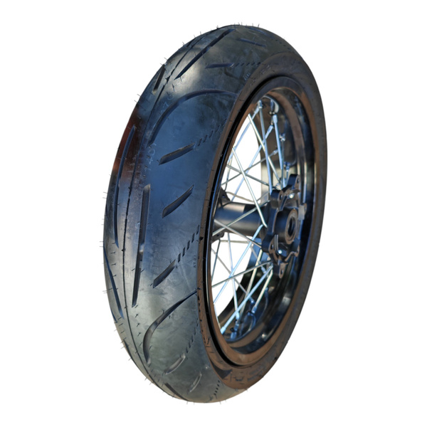 JML EN Hinterrad Supermoto 140/60-17 mit straßenzugelassenem Reifen