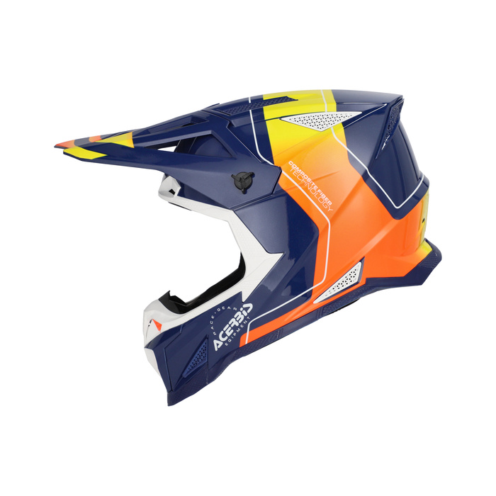 Kask Acerbis T711 HELMET HOMOLOGACJA ECE/ONU 22 06 Cross Enduro