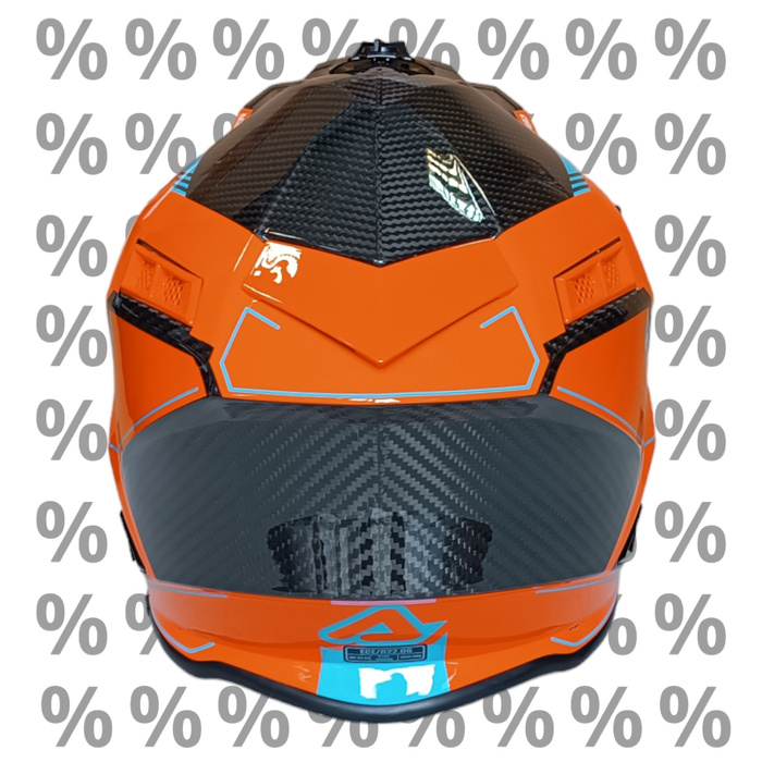 Acerbis Helm Steel Carbon 2206 Cross Enduro Quad mit ästhetischem Defekt XXL