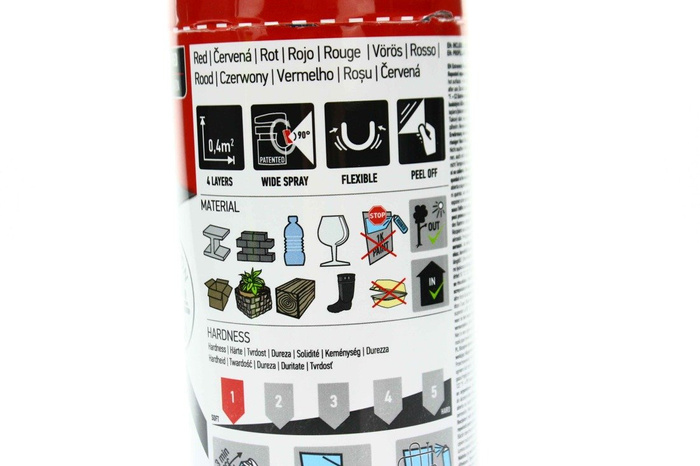 Maston Spray Sprühfolie Flüssiggummi Felgenfolie Rubber Comp Farbe rot red 