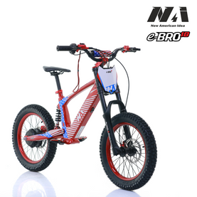 NAI e-BRO 18 Elektromotorrad für Kinder Modell 2025