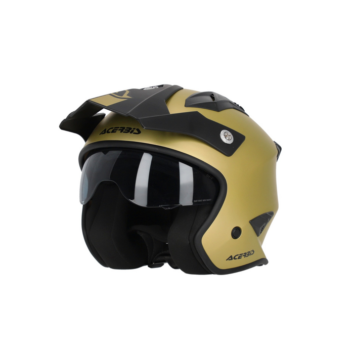 Kask Acerbis Aria 2206 Metaliczny kolor Skuter Trial