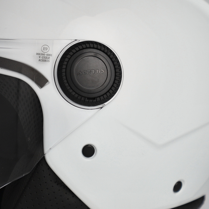 Kask Jet Brezza homologacja 22-06 ECE/ONU Skuter Trial