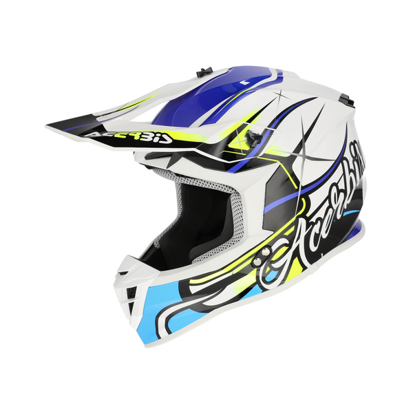 Kask Acerbis LINEAR GRAPHIC homologacja ECE/ONU 22-06 Cross Enduro