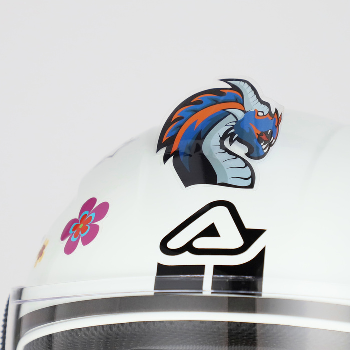 Acerbis Kask JET BREZZA Junior homologacja ECE/ONU 22-06 Skuter Trial