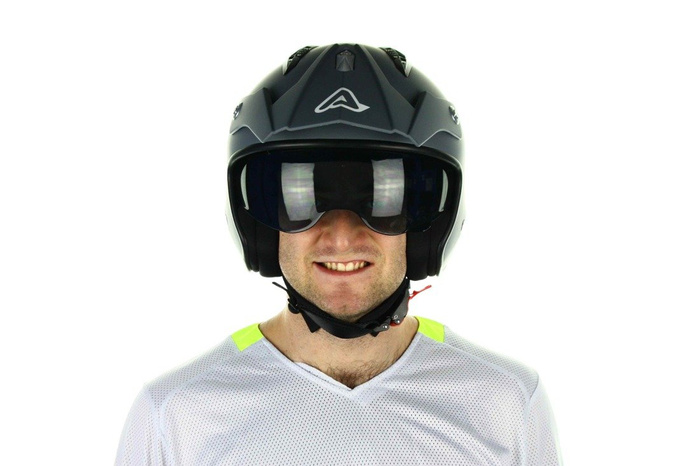Acerbis Helm Aria Jethelm Enduro Quad Roller Scooter Trial Motorrad Motorcycle