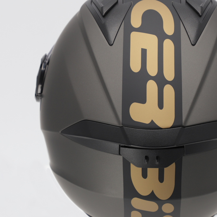 Acerbis Kask Jet Levante Ciemny szary Skuter Trial