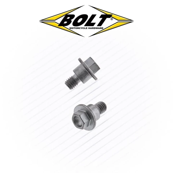 BOLT USA 10x Schraube für vordere Federungsabdeckung M6