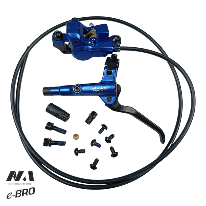 6. NAI Scheibenbremsen-Set hinten e-BRO