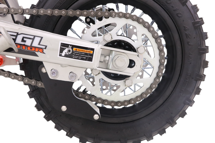 EGL EXP 110 E-Starter-Motorrad, 12/14 Räder