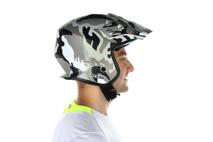 Acerbis Helm Aria Jethelm Enduro Quad Roller Scooter Trial Motorrad Motorcycle