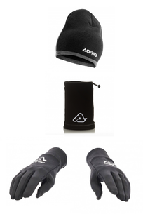 Zestaw " Zima mi nie straszna" Czapka + rękawiczki + tuba