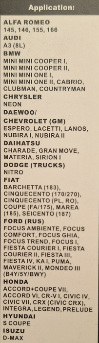 SCT Germany 9563 Scheibenwischer